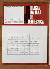RIVISTA ITALIANA DI GEOTECNICA N° 2 - 1987 MECCANICA DELLE TERRE E DELLE ROCCE