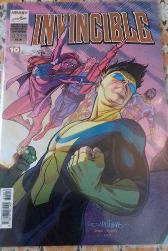 Invincible variant cover - 10,