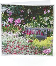 Scheda vuota scena giardino