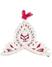 Mukut solare bianco per sposa