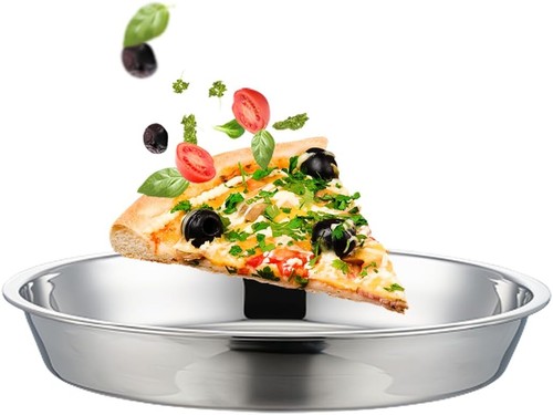 Teglia per pizza piatto