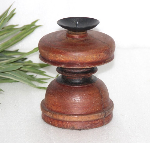 Antico legno colonna - di,