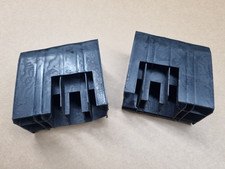 RENAULT 5 GT TURBO USATO PARAURTI ANTERIORE BLOCCHETTI CRASH SUPPORT COPPIA