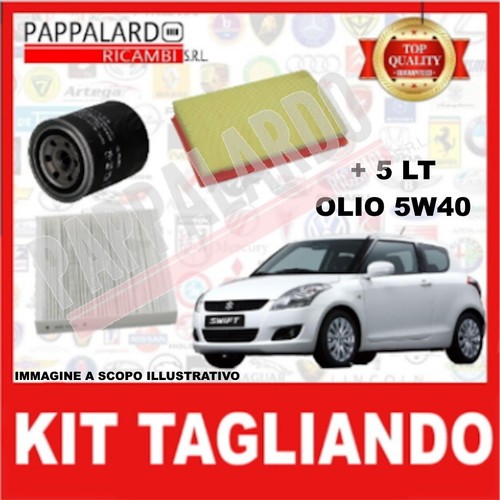 Kit tagliando filtri 5 lt - 3,