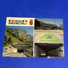 FREJUS BARDONECCHIA TRAFORO AUTOSTRADALE DEL FREJUS CARTOLINA SOUVENIR
