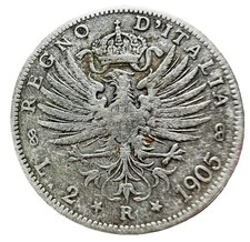 Italia 2 Lire 1905, Vittorio