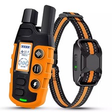 Collare Addestramento Cane Elettrico 1000m Impermeabile con Vibrazione Shock