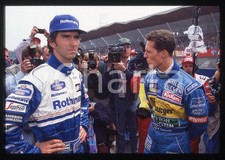 35mm vintage slide* 1995 IMOLA F1 - Damon HILL e Michael SCHUMACHER *original