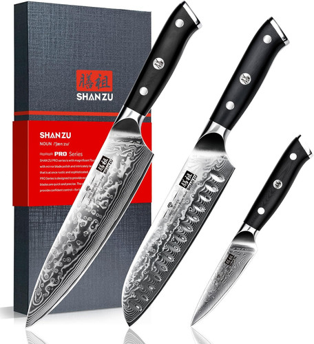 Set coltelli damasco pezzi - coltelli, 3