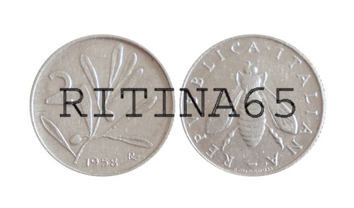 Falso 2 lire 1958 - !!!,