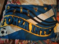 Grande BANDIERA INTERNAZIONALE FORZA INTER MILANO CALCIO CALCIATORI