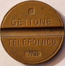 Gettone telefonico zecca ipm - gettone,