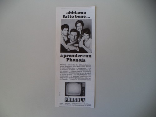 Advertising pubblicità 1967 - advertising,