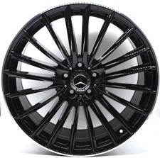 4 cerchi lega nuovi mercedes glc 2024 amg r20 nero bordo diamantato lt005395