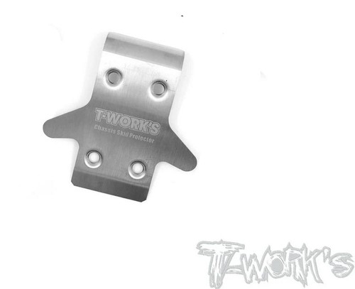 235 rc8 works skid plate - to-235-rc8, t-works
