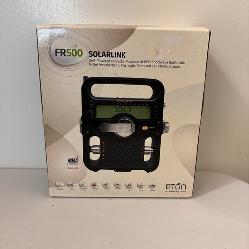 Eton fr500 solarlink - solarlink, radio
