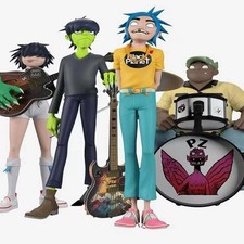 Action figure gorillaz band - action,