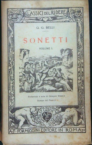 Sonetti vol belli g - sonetti, i