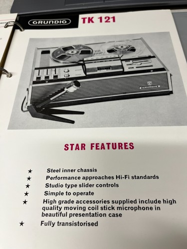 Grundig tk121 reel - tk121,