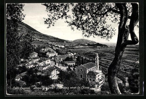 Arqua petrarca veduta del - veduta,
