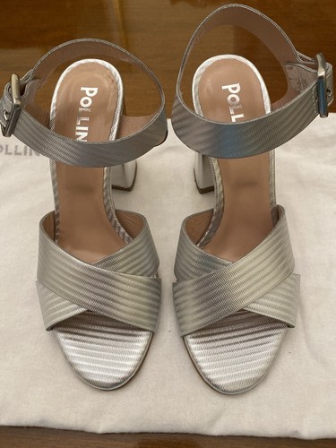 Pollini sandalo argento 36 - sandalo,