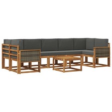 Set di divani da esterno 8 pcs