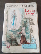 Antico e raro libretto di