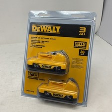 DEWALT 2pk 12V 12 Volt Max 3Ah