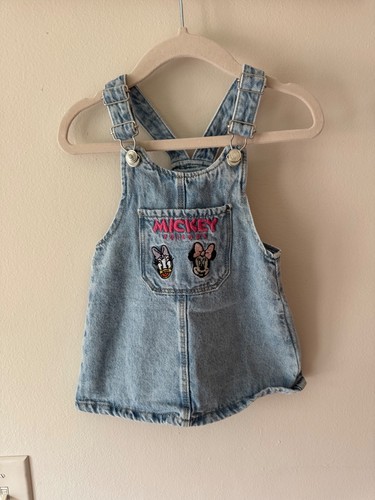 Abito salopette denim zara - abito,