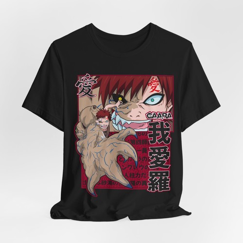 Maglietta grafica anime gaara - grafica,