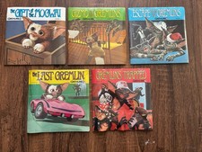Gremlin Adventures Read-Along Record Complete Set 1-5 Vinyl ALL SEALED VTG 80s