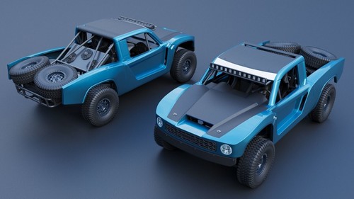 Hoonigan trophy truck resina - trophy,