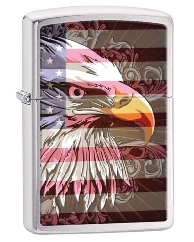 Zippo eagle flag - zippo,