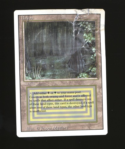 Magic mtg edizione bayou - 3a,