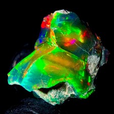 Opale Nero Grezzo, Opale