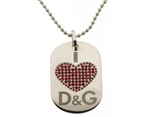 Collana proud piastra - d&g,