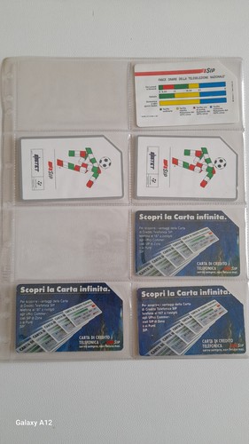 Schede telefoniche italia - schede,