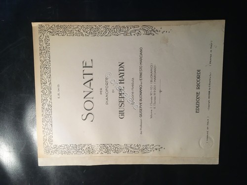 Spartiti musica sonate - musica, sonate-