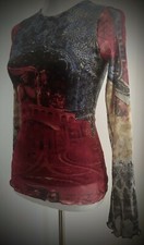 T-SHIRT vintage 90's SAVE. THE QUEEN "Venice" Made Italy TG.M RARE  