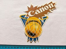 ADESIVO BASKET CANON VINTAGE ANNI 80 OLD STICKER AUTOCOLLANT KLEBER