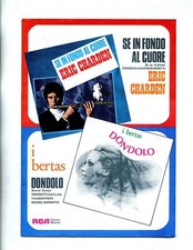 SE IN FONDO AL CUORE-DONDOLO # Spartito RCA Italiana 1968# Eric Charden-I Bertas