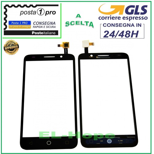 Touch screen vetro alcatel pop - touch,