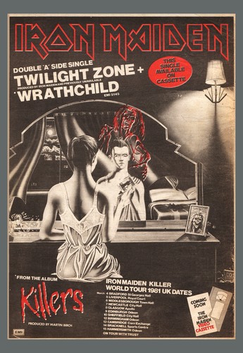 Poster iron maiden twilight - iron,