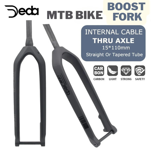 Forcella rigida mtb thru - thru, axle