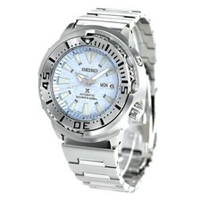 Orologio da polso uomo SEIKO PROSPEX SBDY053 Baby Tuna Ice Blue 48 mm automat...