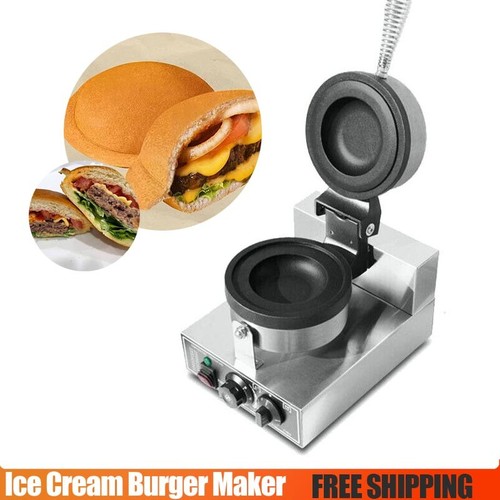 Ice cream burger - cream, ufo