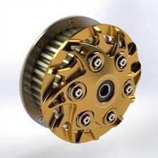 Ducati anti jump clutch - clutch, gold