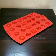 TUPPERWARE SILICONE TESORO FORMA CIOCCOLATINI ROSSO MODELLO SPECIALE