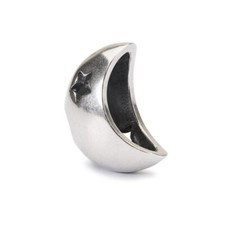 TROLLBEADS TAGBE-10209 Bead Luna e Stelle in Argento - Retail price € 35,00