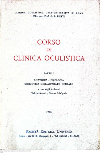 Corso clinica oculistica - corso,
